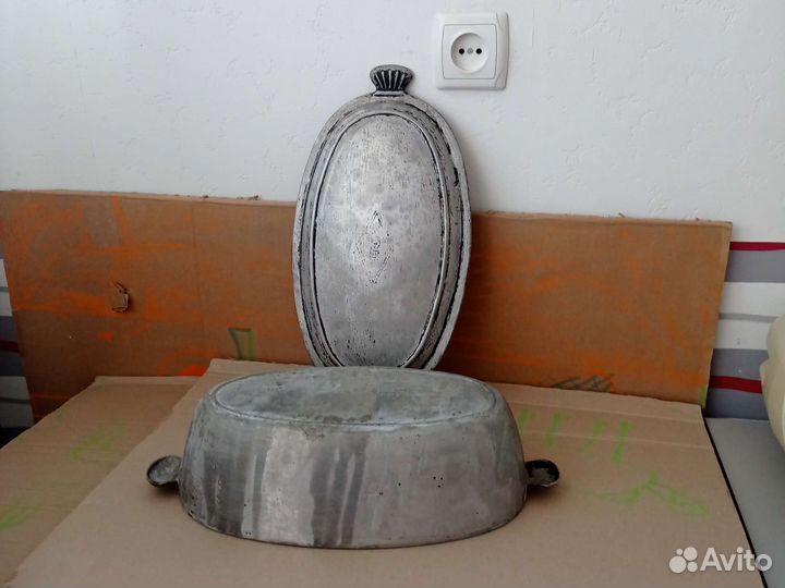 Гусятница чугунная СССР