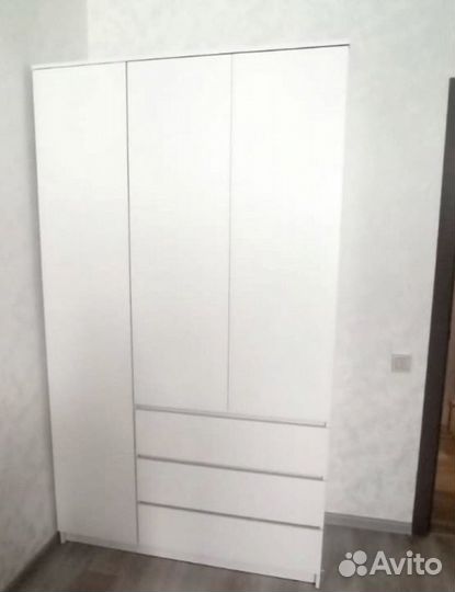Шкаф Мори мш 1200.1 Белый