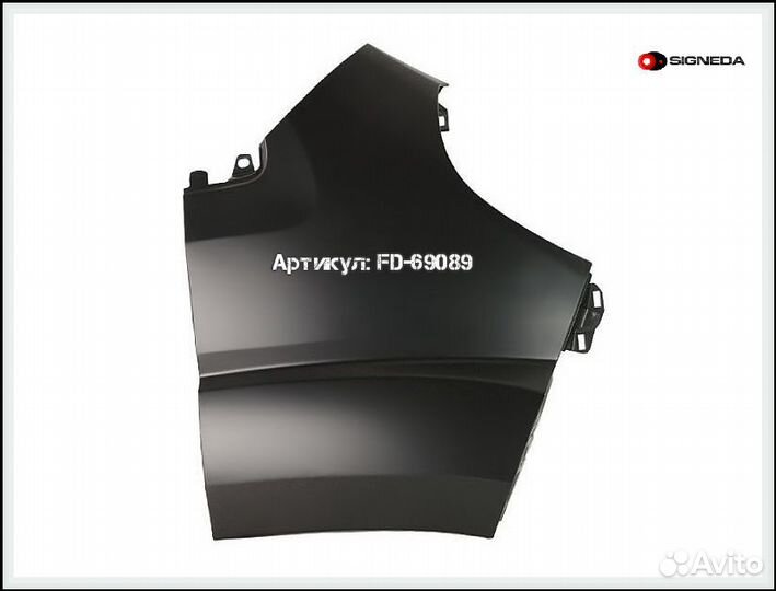 Крыло переднее правое Fiat Ducato