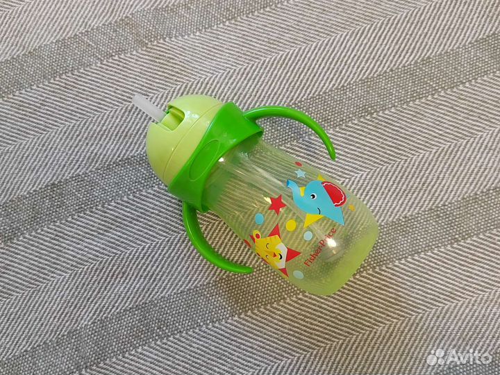 Поильник с трубочкой Fisher price 270 мл