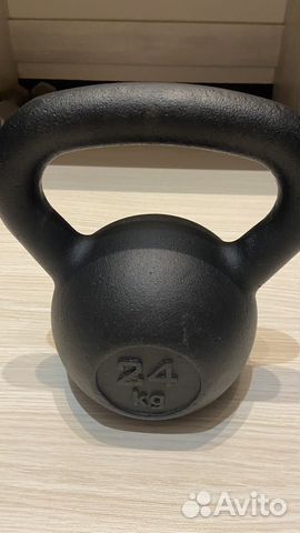 Гиря 24 кг новая купить в Ухте | Хобби и отдых | Авито