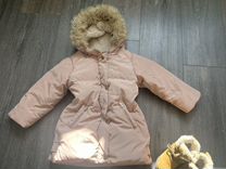 Куртка парка Zara 104 / тимберленды Zara 24