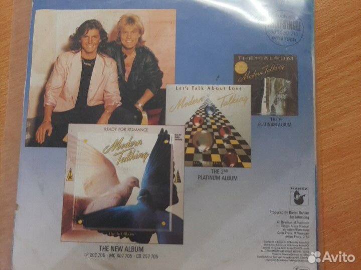 Пластинка Modern Talking