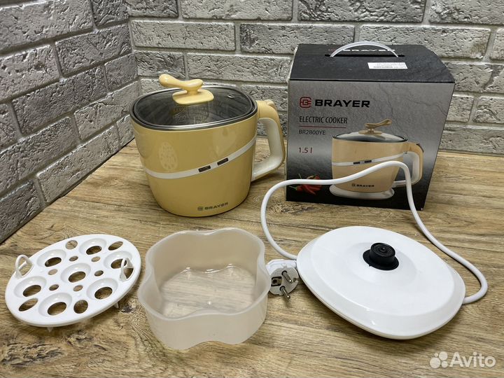 Горшок керамический brayer BR2800YE