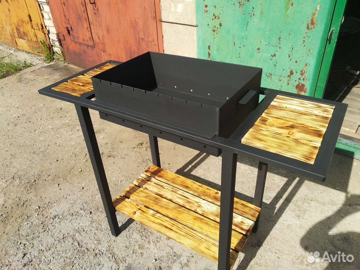 Мангал в стиле лофт