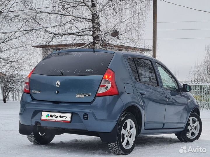 Renault Sandero 1.6 МТ, 2013, 100 000 км