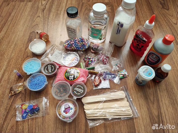 Большой набор для слаймов