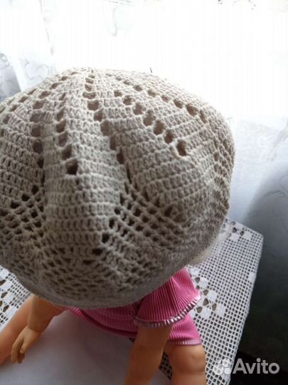 Берет женский летний