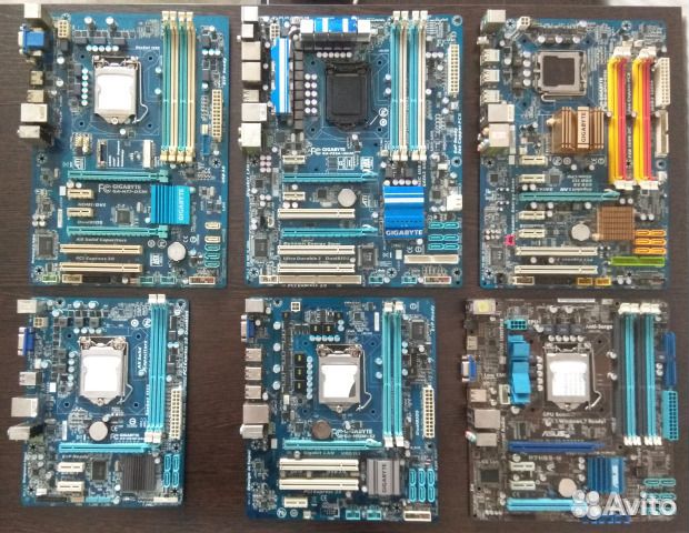 Материнки 775,1155,1150