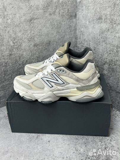 Кроссовки New Balance 9060 Cream Brown Grey