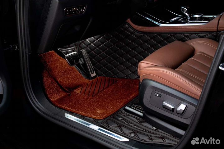 3D Коврики Lexus Салон Багажник из Экокожи