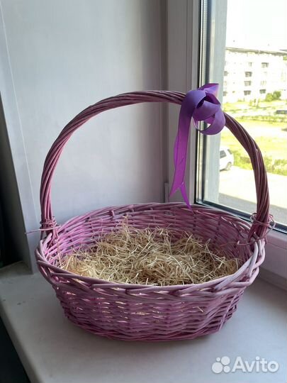 Корзинка плетеная для подарков