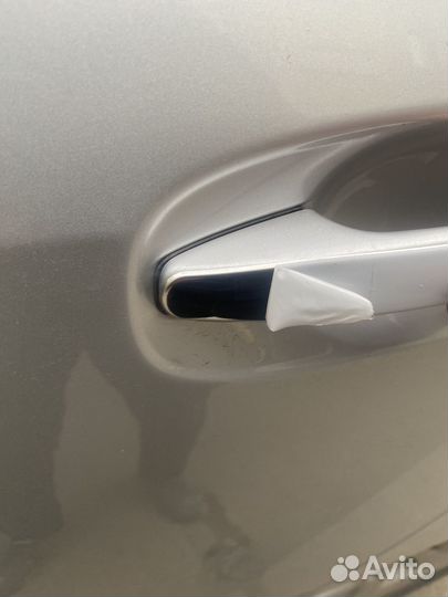 Хромированные накладки на ручки дверей Toyota