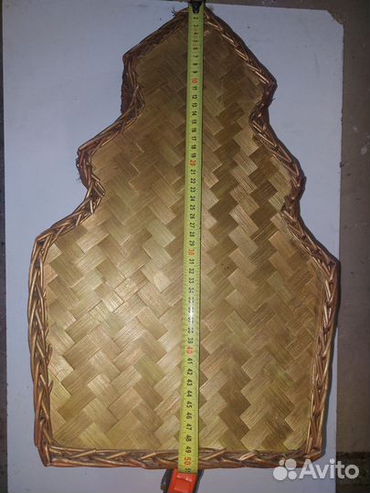 Кашпо из лозы настенное