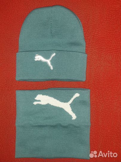 Комплект шапка+снуд