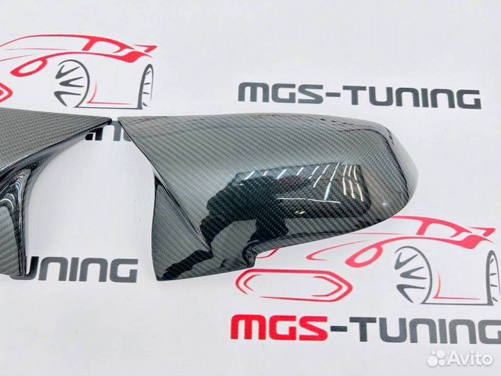 Крышки зеркал м4 стиль BMW f32 карбон