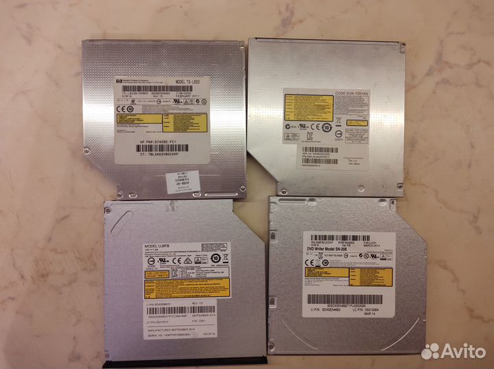 Привод DVD RW slim 4шт