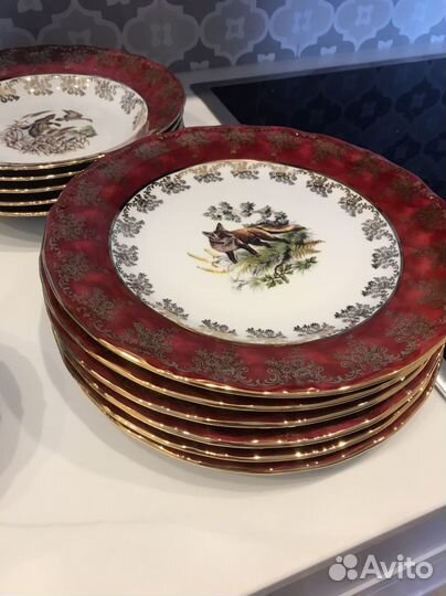 Столовый сервиз Epiag Красная Охота 6персон