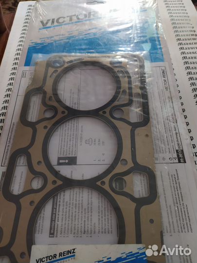 Прокладка гбц 61-37930-10 renault megan 1.5 dci