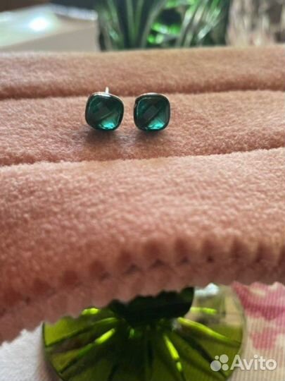 Swarovski серьги. Серебро. Оригинал