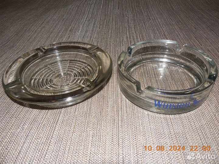 Пепельницы стеклянные