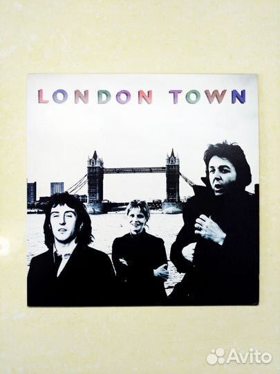 1st UK Poster NM Paul McCartney Wings London Town