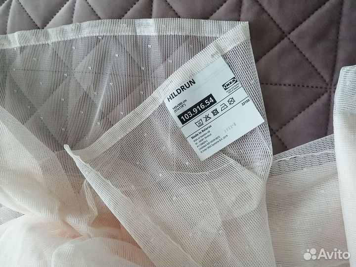 Тюль икеа Хильдран