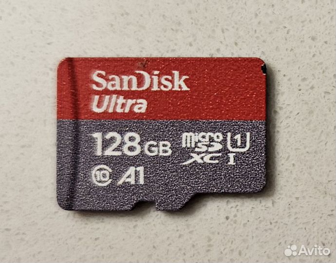 Карта памяти MicroSD SanDisk Ultra 128GB