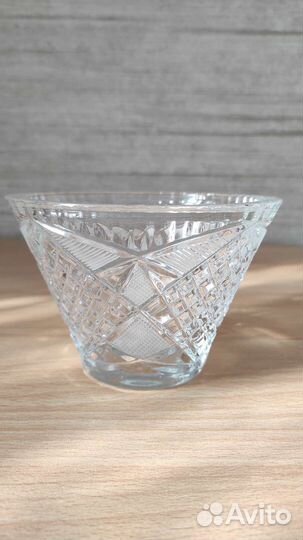 Хрустальная ваза для конфет