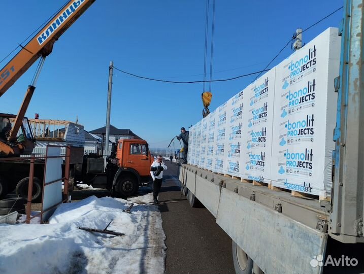Перегородочные блоки Бонолит