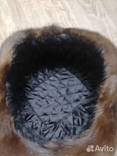 Шапка норковая женская
