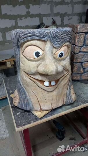 Бетонные вазоны