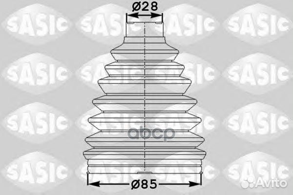 Пыльник шруса (установ. комплект) 1904040 Sasic