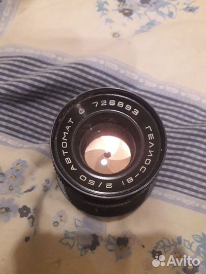 Объектив Гелиос 81, 2/50 автомат, с/н 726893, СССР