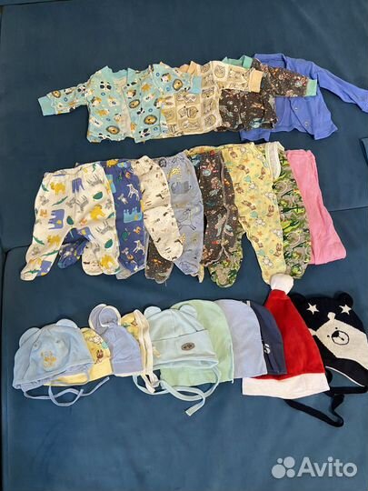 Одежда пакетом на мальчика 62-80
