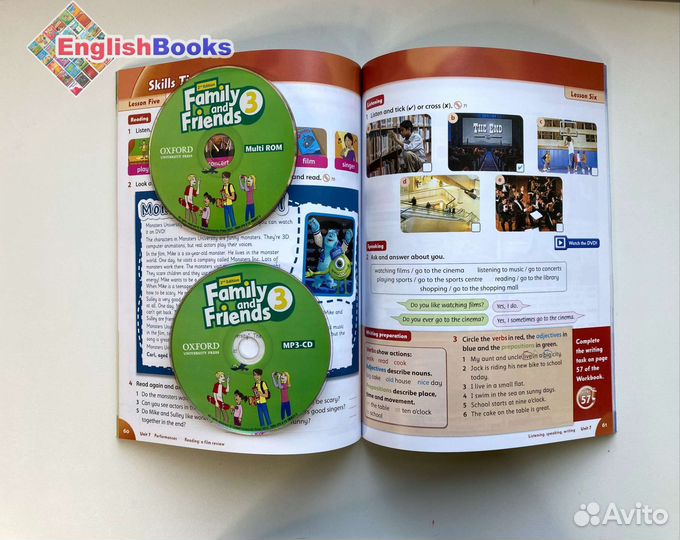 Family and friends 3, 2ed (CB+WB+CD) новые