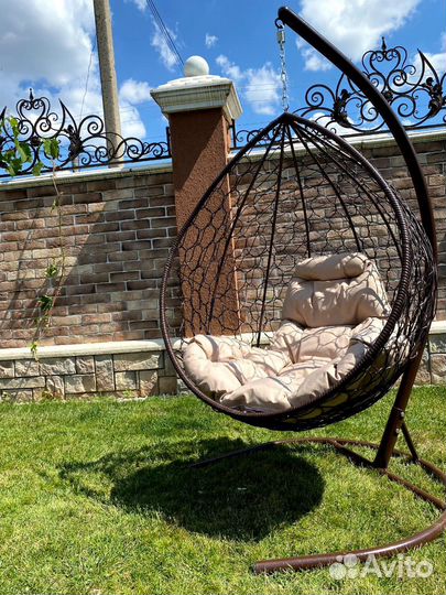 Подвесное кресло кокон. Одноместный/Двухместный