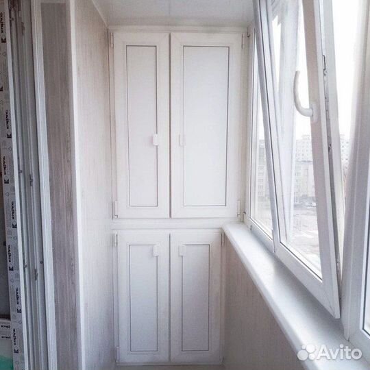 Остекление балконов и лоджий под ключ пвх