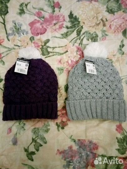Шапки новые теплые