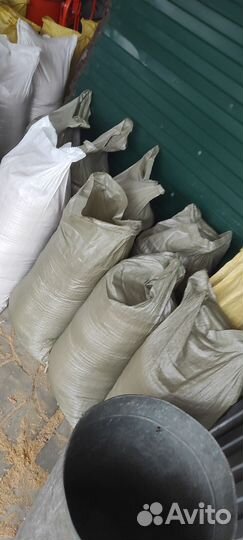 Опилки стружка в мешках