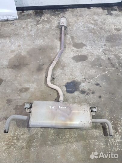 Глушитель (Geely Tugella)