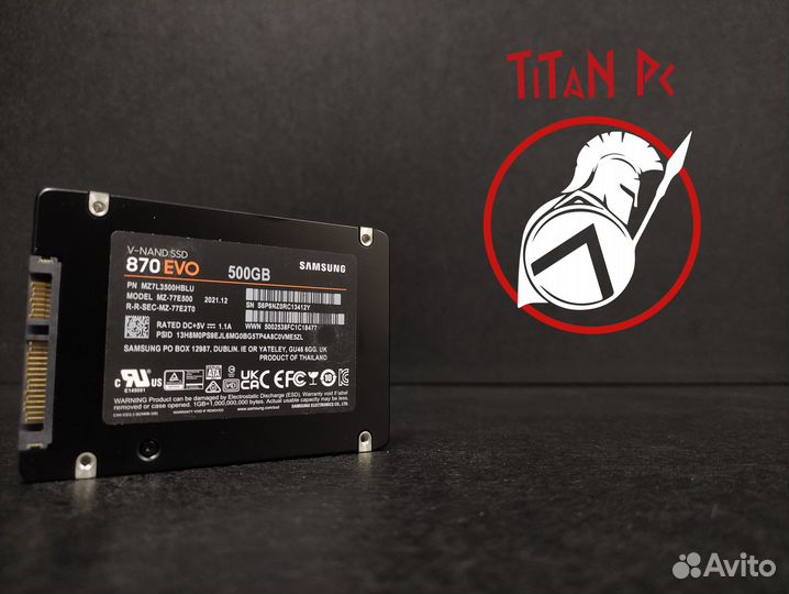 NEW Samsung 870 EVO 500gb / Обмен