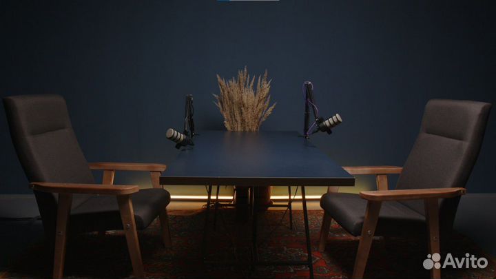 Студия для видеосъемки, подкаст-студия