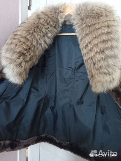 Мутоновый полушубок