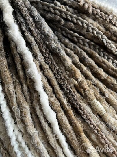 Де дреды на андеркат, затылок