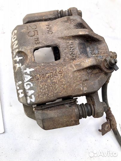 Hyundai sonata ef суппорт передний левый