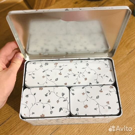 Жестяные баночки IKEA флатэн