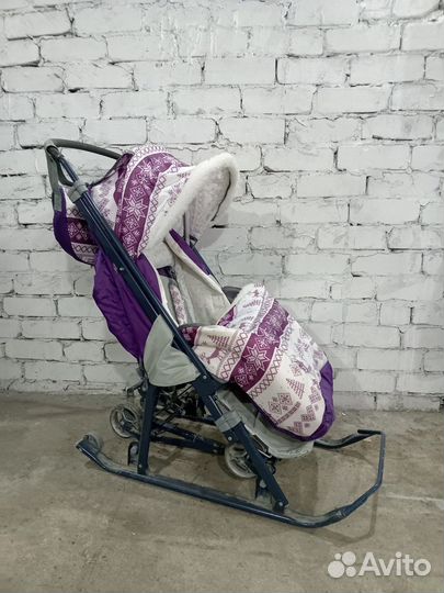 Санки коляска