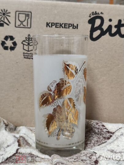 Стаканы Богемское стекло бокалы фужеры