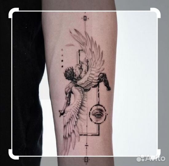 Модель на тату за расходники